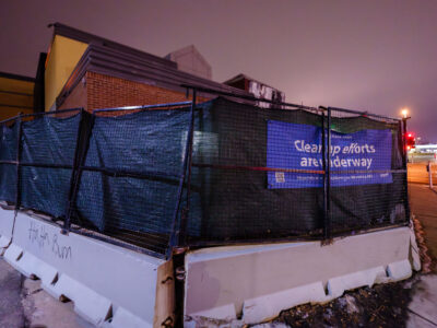 Burned Minneapolis 3rd Precinct Cleanup Underway