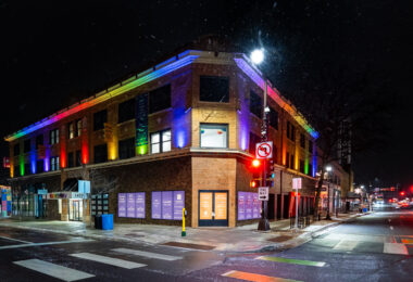 Rainbow Building at Lake/Hennepin. Originally built by TB Walker’s Red River Lumber Company, the building will be 115 years old this year. Walker was an avid art collector with his gallery at the location of the present day Walker Art Center building.

Minneapolis February 2025