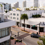 The Armani Exchange store in South Beach Miami Florida.