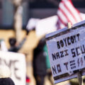 Protest sign reading:

"Boycott Nazi Scum No Tesla".

Protesters have gathered each Saturday for weeks now at this Tesla Facility just outside of Minneapolis (Golden Valley).



Protesters have gathered each Saturday for weeks now at this Tesla Facility just outside of Minneapolis (Golden Valley).