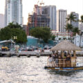 Cruisin Tiki's Miami floating tiki bar