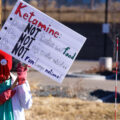 Elon Musk Ketamine Protest Sign