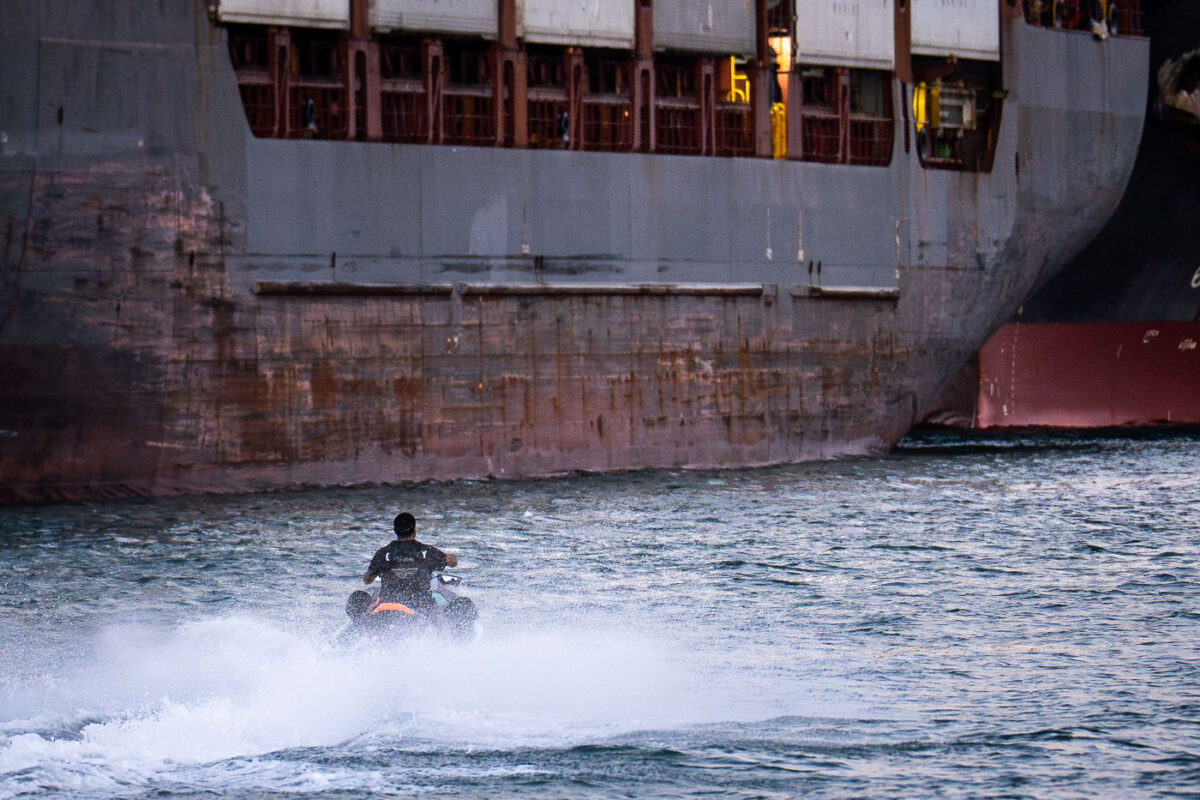 Jet Ski in Port of Miami