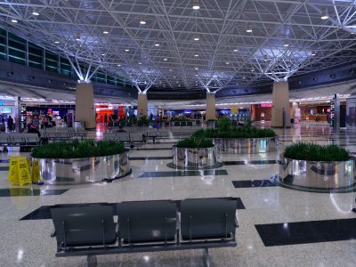 Seating Area at MIA Rental Car Center, Miami