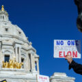 Today on International Women’s Day, Minnesota saw the largest protest since President Trump's re-election. 1,000+ gathered at the Capitol for the 2nd time this week hearing from activists, city council members and state representatives on the current administration's actions.

Minnesota State Capitol
March 8, 2025