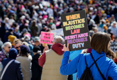 Today on International Women’s Day, Minnesota saw the largest protest since President Trump's re-election. 1,000+ gathered at the Capitol for the 2nd time this week hearing from activists, city council members and state representatives on the current administration's actions.

Minnesota State Capitol
March 8, 2025
