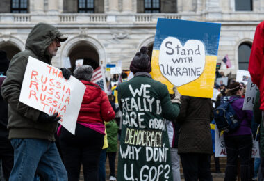 Protesters at the Minnesota State Capitol in St. Paul, Minnesota on March 4, 2025.  Taking place on the afternoon of President Trump’s first address to joint session in congress, they are protesting the actions of the Trump Administration and Elon Musk’s involvement. 

The protest was organized as part of the “50501” protests taking place around the country. This is the first of two planned protests this week. Another is planned for Saturday at the State Capitol.