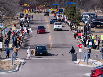 Tesla Takedown Protest Minneapolis March 22, 2025