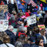 Tina Smith is right Musk is a Dick Protest Sign 3 Today on International Women’s Day, Minnesota saw the largest protest since President Trump's re-election. 1,000+ gathered at the Capitol for the 2nd time this week hearing from activists, city council members and state representatives on the current administration's actions.Minnesota State CapitolMarch 8, 2025