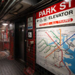 Boston's MBTA Park Street Red Line train station.