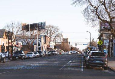 George Floyd Square in April 2022. The square has been a place of protest since the May 25th, 2020 murder of George Floyd.