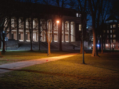 Harvard Library in Cambridge