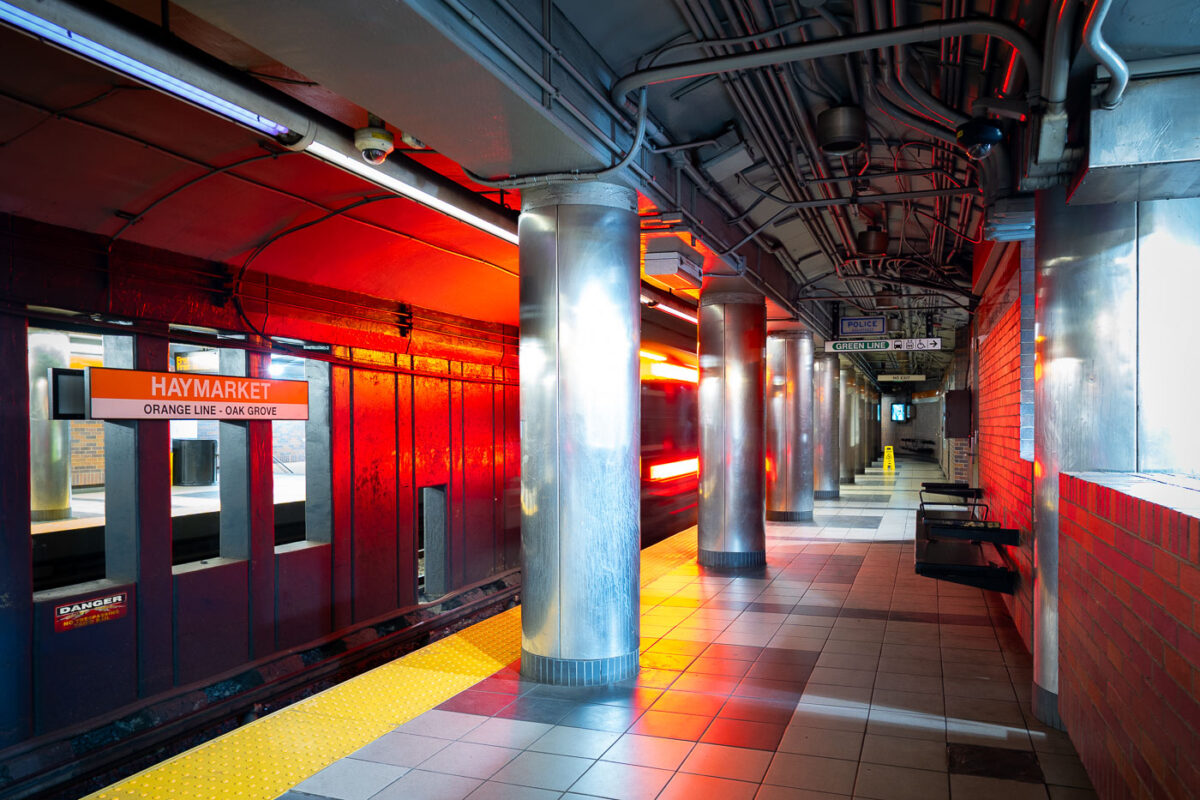 Haymarket Station, Orange Line Platform