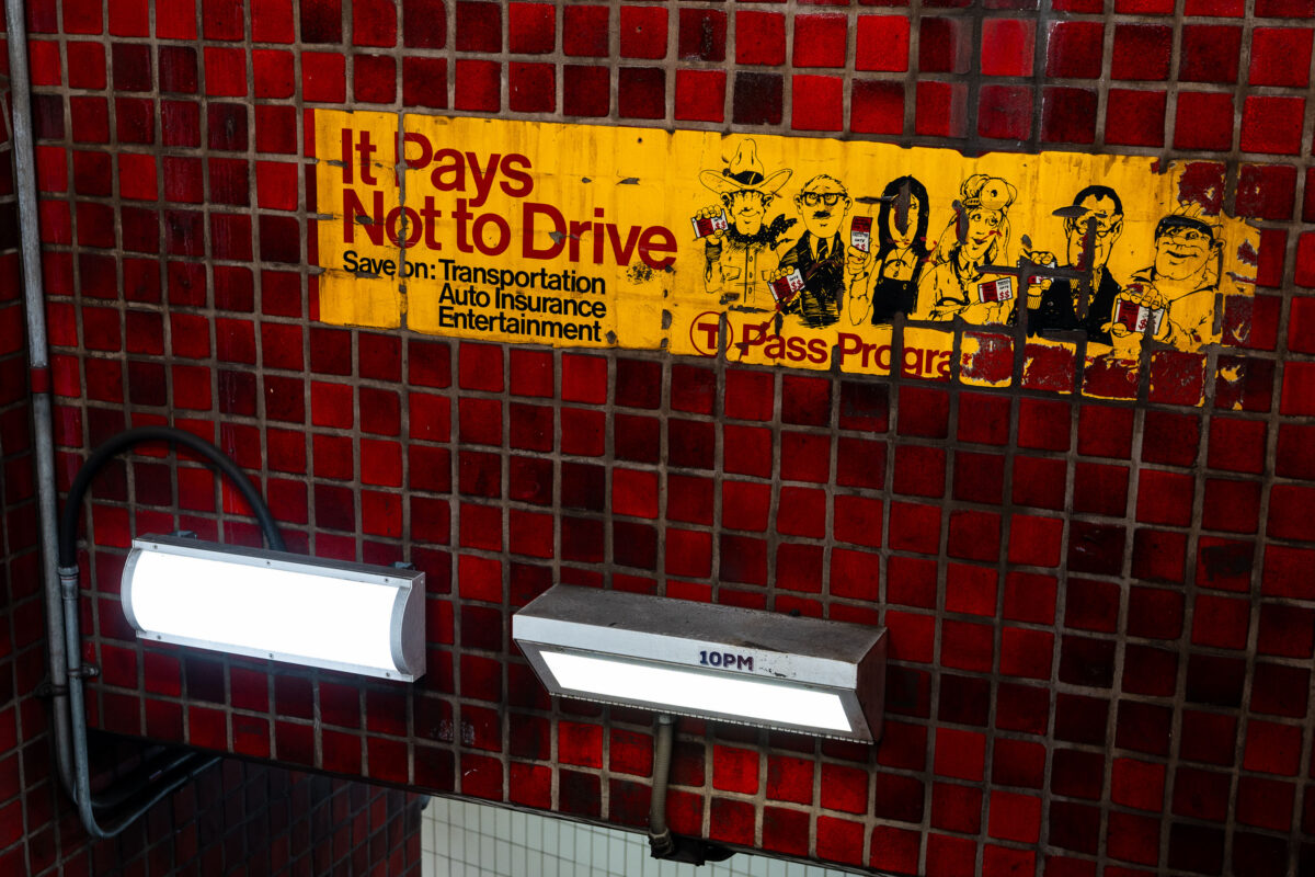 It Pays Not to Drive T Pass Program Advertisement