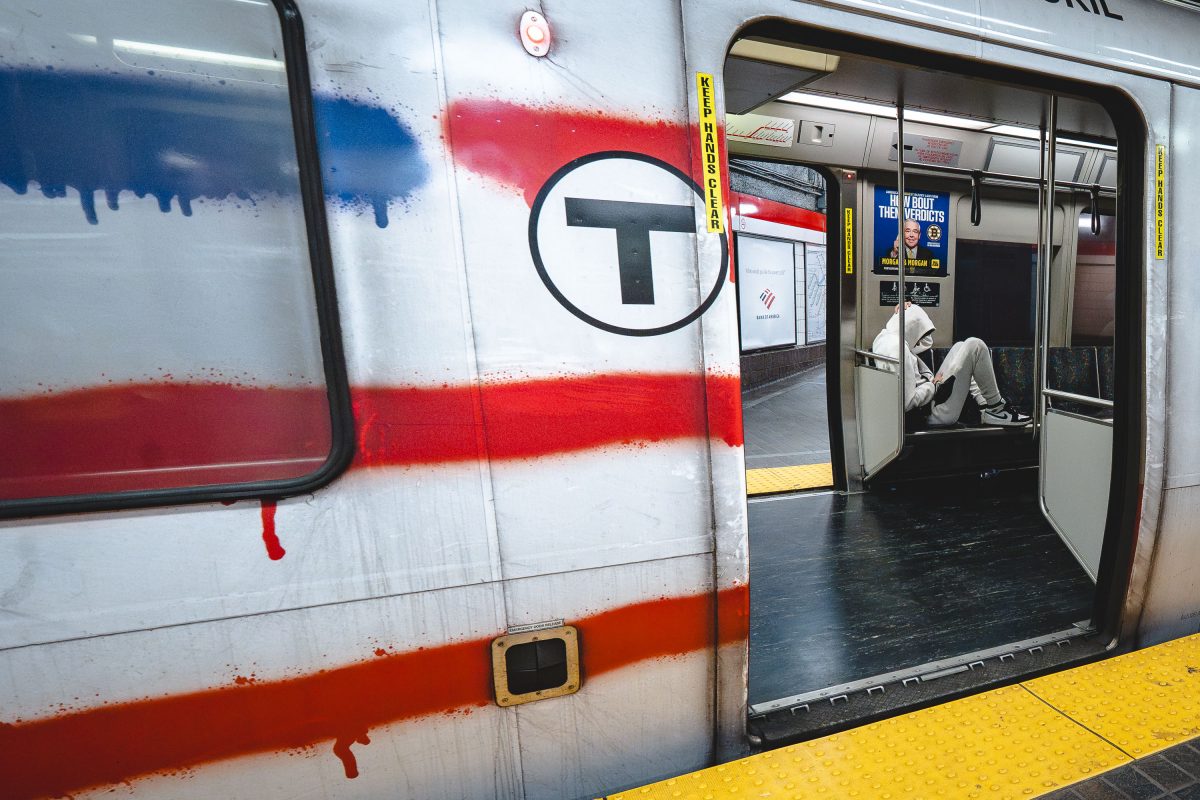 MBTA Red Line Train, Park Street Station