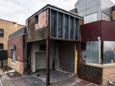 Minneapolis 3rd Precinct Police Station Vestibule Removal