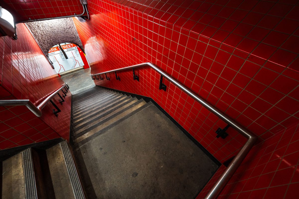 Park Street Station Stairwell, MBTA Boston