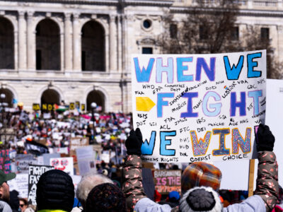 When we fight we win Hands Off St Paul Minnesota