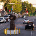 George Floyd Square on May 22, 2025. Nearing the 5 year anniversary of George Floyd's murder, the area where George Floyd was murdered by Minneapolis police continues to be a place of protest.