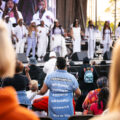 Justice for Amir Locke, who was shot and killed by Minneapolis Police on February 2, 2022, watching The Sound Of Blackness at the 5th annual Rise and Remember Festival.

The festival takes place each year the anniversary of the murder of George Floyd.