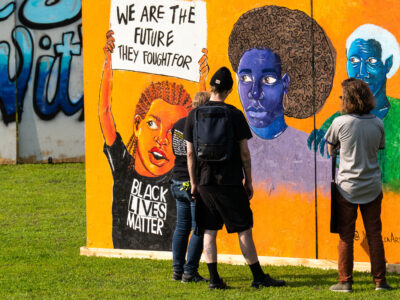 Memorialize The Movement Uprising Boards at Phelps Park