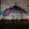 A mural reading "RIP TRANSTIFA" seen on Lake Street.