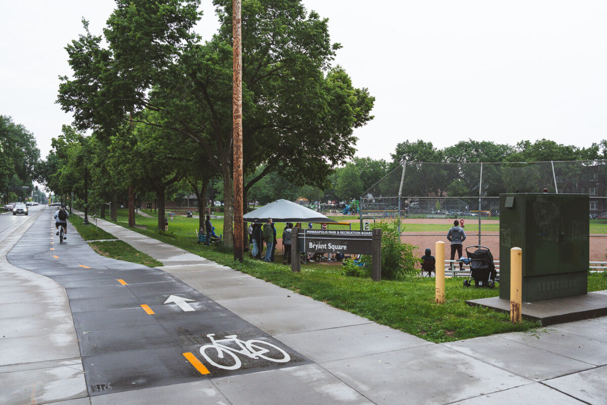 Baseball at Bryant Square in Minneapolis