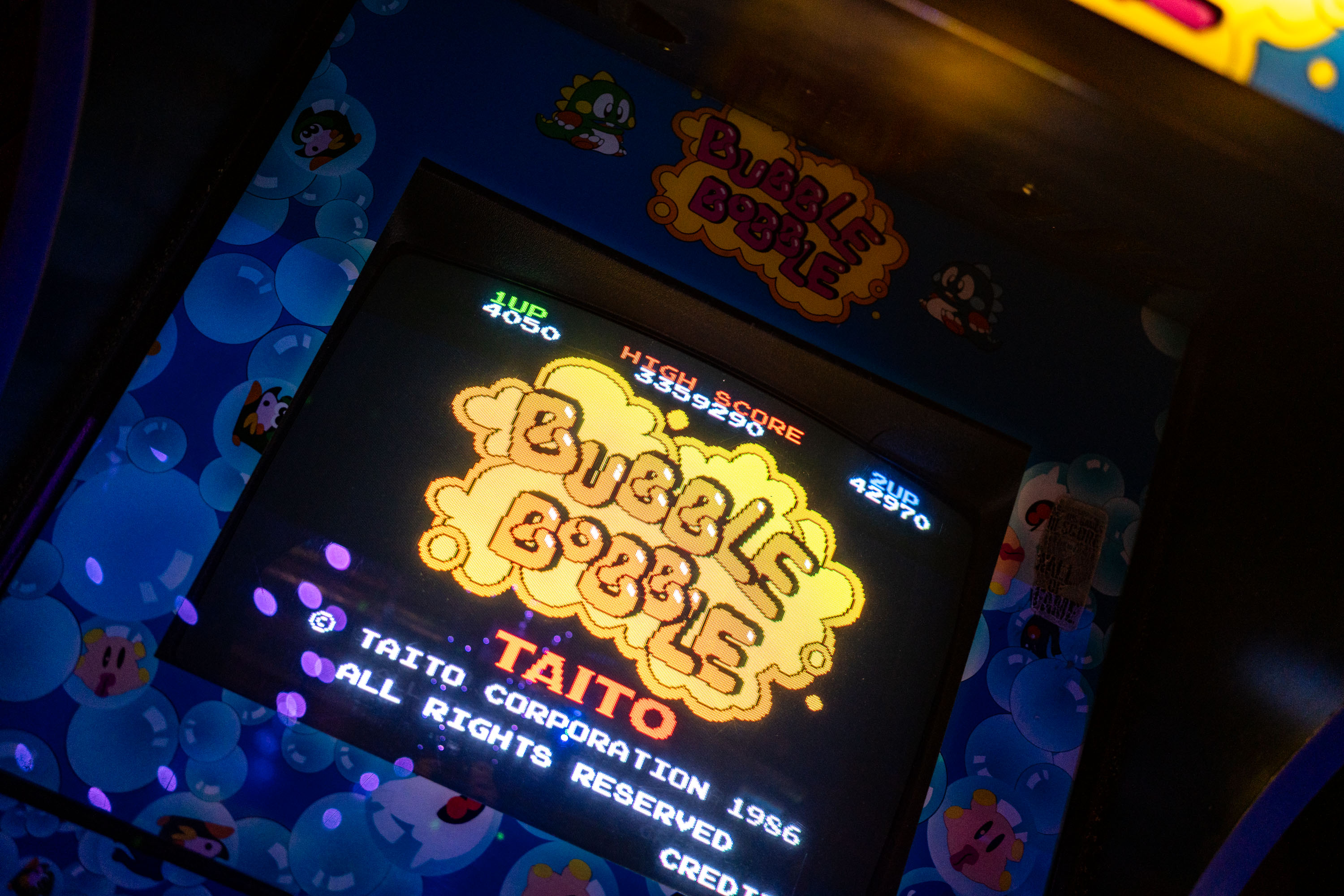 Bubble Bobble Arcade Game