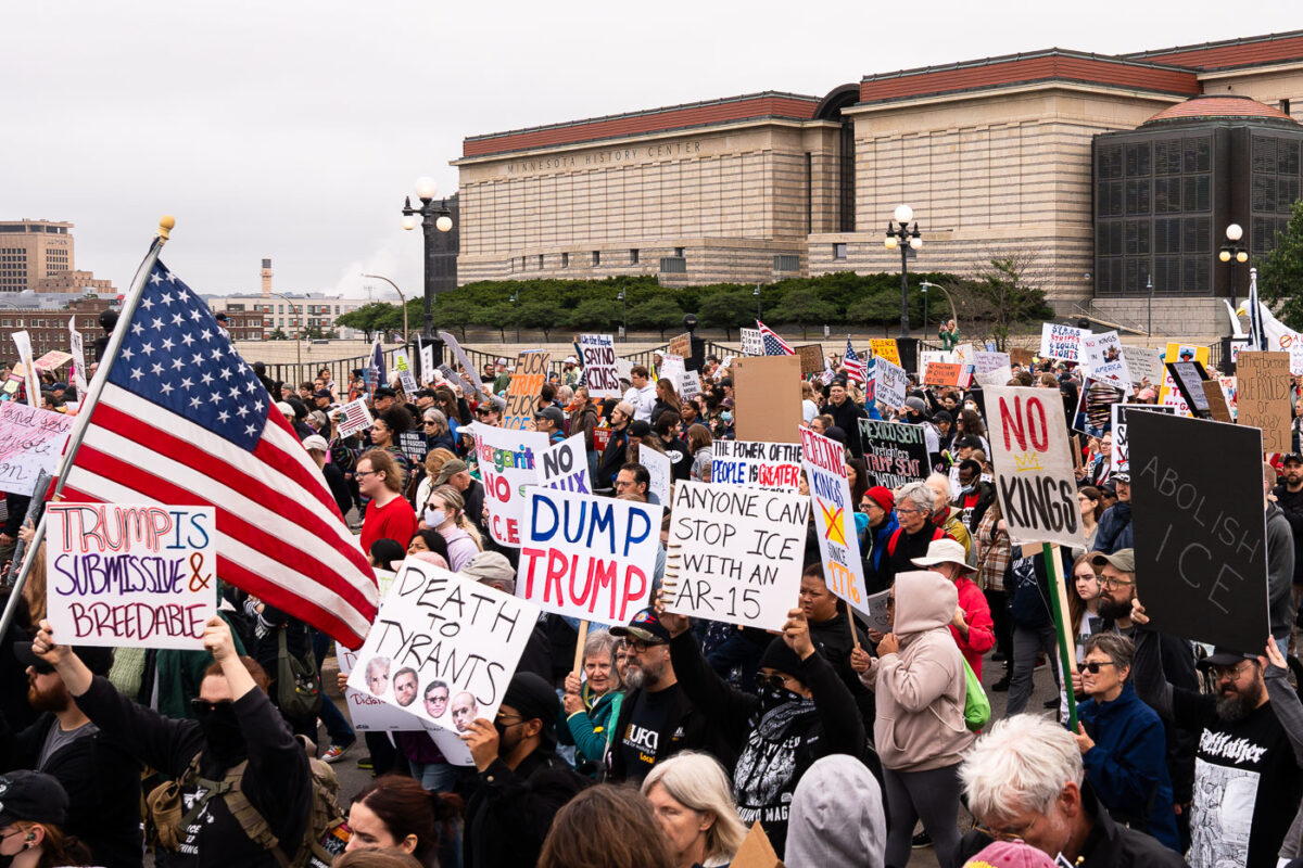 Death To Tyrants Protest Sign