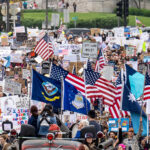 Despite warnings from the law enforcement not to attend today’s No Kings rally after this mornings shootings of Minnesota lawmakers with the killer on the lose, the No Kings Rally is happening at the Minnesota State Capitol in St. Paul.