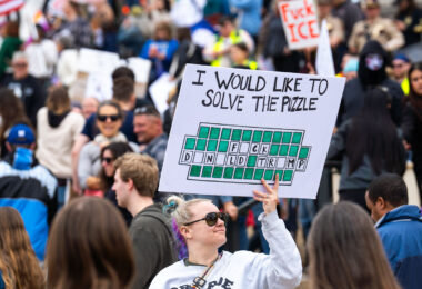 Despite warnings from the law enforcement not to attend today’s No Kings rally after this mornings shootings of Minnesota lawmakers with the killer on the lose, the No Kings Rally is happening at the Minnesota State Capitol in St. Paul.