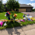 Melissa Hortman memorial after assassination in Brooklyn Park