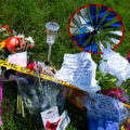 Memorial at Minnesota Reprentative Melissa Hortmans home