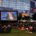 Minneapolis Movie in the park strawberry moon