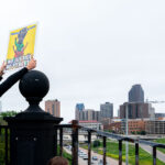 No Justice No Streets protest sign at No Kings 1 Despite warnings from the law enforcement not to attend today’s No Kings rally after this mornings shootings of Minnesota lawmakers with the killer on the lose, the No Kings Rally is happening at the Minnesota State Capitol in St. Paul.