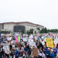 Despite warnings from the law enforcement not to attend today’s No Kings rally after this mornings shootings of Minnesota lawmakers with the killer on the lose, the No Kings Rally is happening at the Minnesota State Capitol in St. Paul.

Protesters marching to the Minnesota State Capitol.