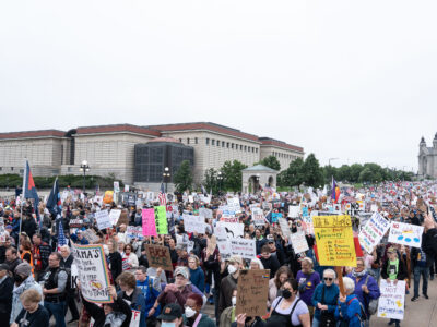 No Kings march to the Minnesota State Capitol