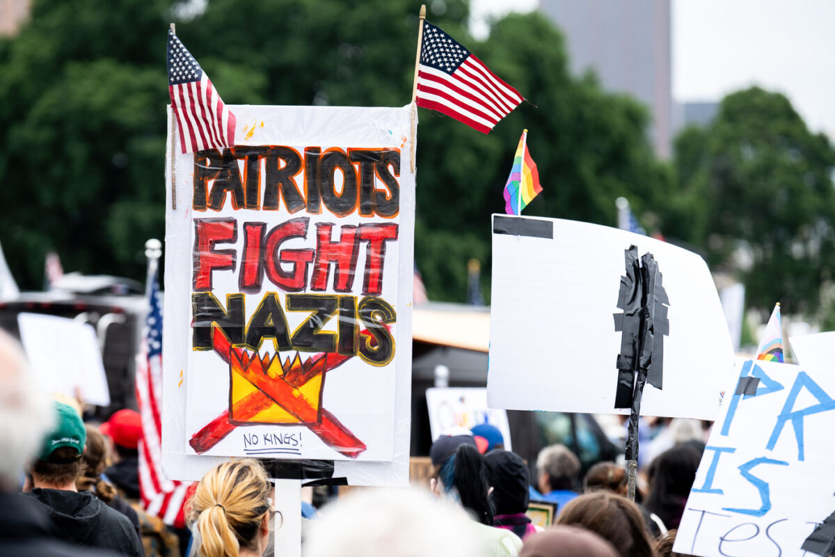 Despite warnings from the law enforcement not to attend today’s No Kings rally after this mornings shootings of Minnesota lawmakers with the killer on the lose, the No Kings Rally is happening at the Minnesota State Capitol in St. Paul.