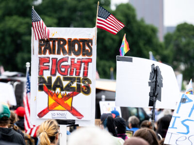 Patriots Fight Nazis No Kings