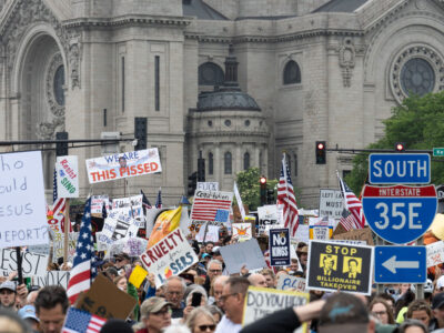 No Kings rally at Minnesota State Capitol