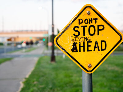 South Minneapolis: 'Don't Stop Giving Head' Graffiti