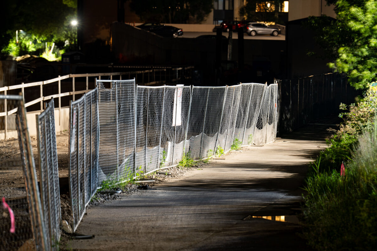 Midtown Greenway and Light Rail Construction in Minneapolis
