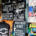 Shirts for sale in downtown Wisconsin Dells