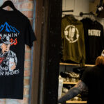 T-shirt reading "Slammin' Coors and Bangin' Whores" found at the "Trump Store" in downtown Wisconsin Dells.