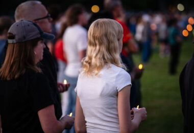 The Minneapolis community gathered at Lynnhurst Park last night for a vigil following the mass shooting at Annunciation School and Church earlier in the morning. 2 children were killed and 17 others injured. The crowd heard from speakers ranging from the Minnesota Attorney General, Minneapolis Mayor and City Council Members, and Congresswomen.
