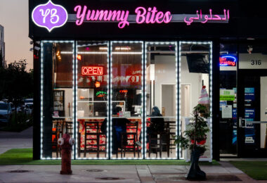 Yummy Bites Coffee shop in Minneapolis on Lake Street.