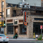 Daisys Bar at Lagoon and Hennepin 1 People crossing the street at Lagoon Ave and Hennepin Ave in Uptown Minneapolis.