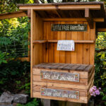 "Little Free Farmstand" offering free food. Take what you need... share what you can. Seen in South Minneapolis.