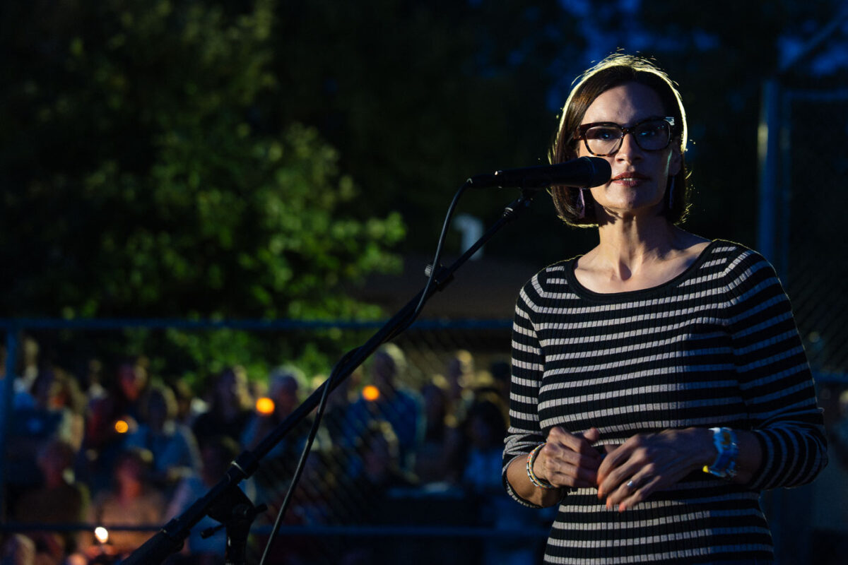 The Minneapolis community gathered at Lynnhurst Park last night for a vigil following the mass shooting at Annunciation School and Church earlier in the morning. 2 children were killed and 17 others injured. The crowd heard from speakers ranging from the Minnesota Attorney General, Minneapolis Mayor and City Council Members, and Congresswomen.