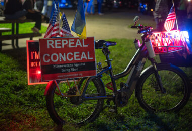 The Minneapolis community gathered at Lynnhurst Park last night for a vigil following the mass shooting at Annunciation School and Church earlier in the morning. 2 children were killed and 17 others injured. The crowd heard from speakers ranging from the Minnesota Attorney General, Minneapolis Mayor and City Council Members, and Congresswomen.